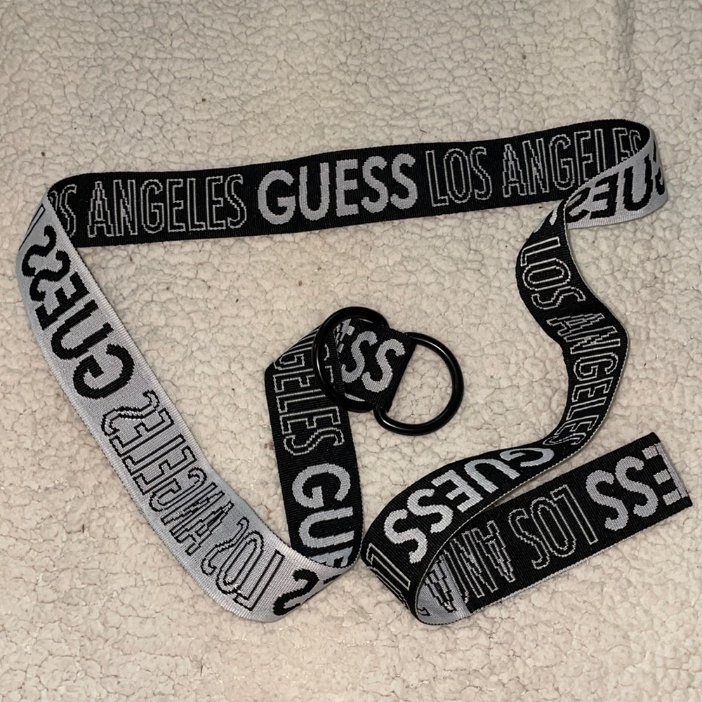 Black and white belt
